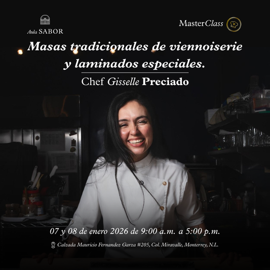 MasterClass Masas Tradicionales de viennoiserie y Laminados Especiales.