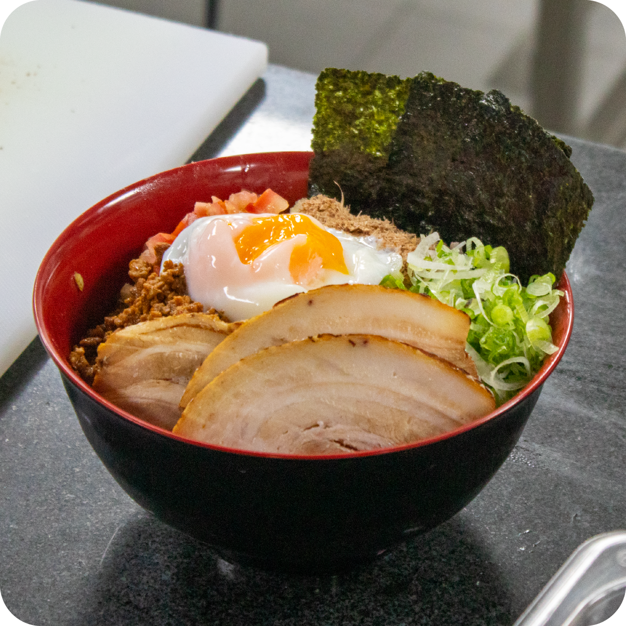 Fideos Ramen y Mazemen