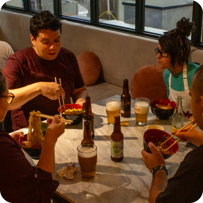 Fideos Ramen y Mazemen