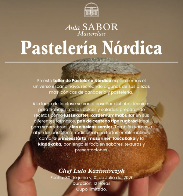 MasterClass Pastelería Nórdic
